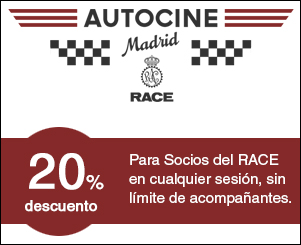 Descuento en Autocine Madrid RACE