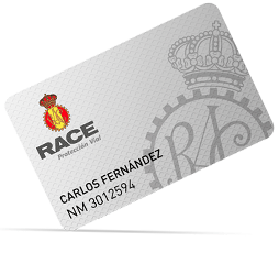 Tarjeta RACE Porteccion Vial