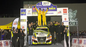 Gorka Antxustegi ganador Rally CAM 2017