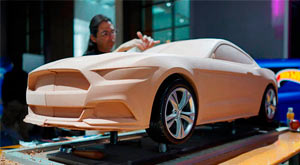 Mustang de arcilla