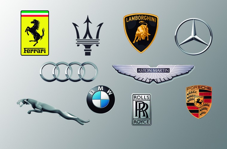 Juego de 7 emblemas BMW blanco modelo 2022