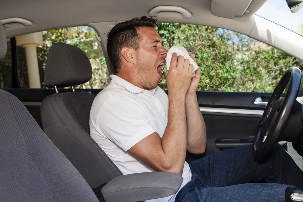 Alergia y volante, mezcla de riesgo 1