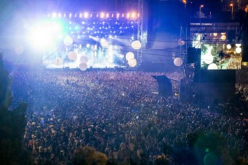 Peregrinación para festivaleros