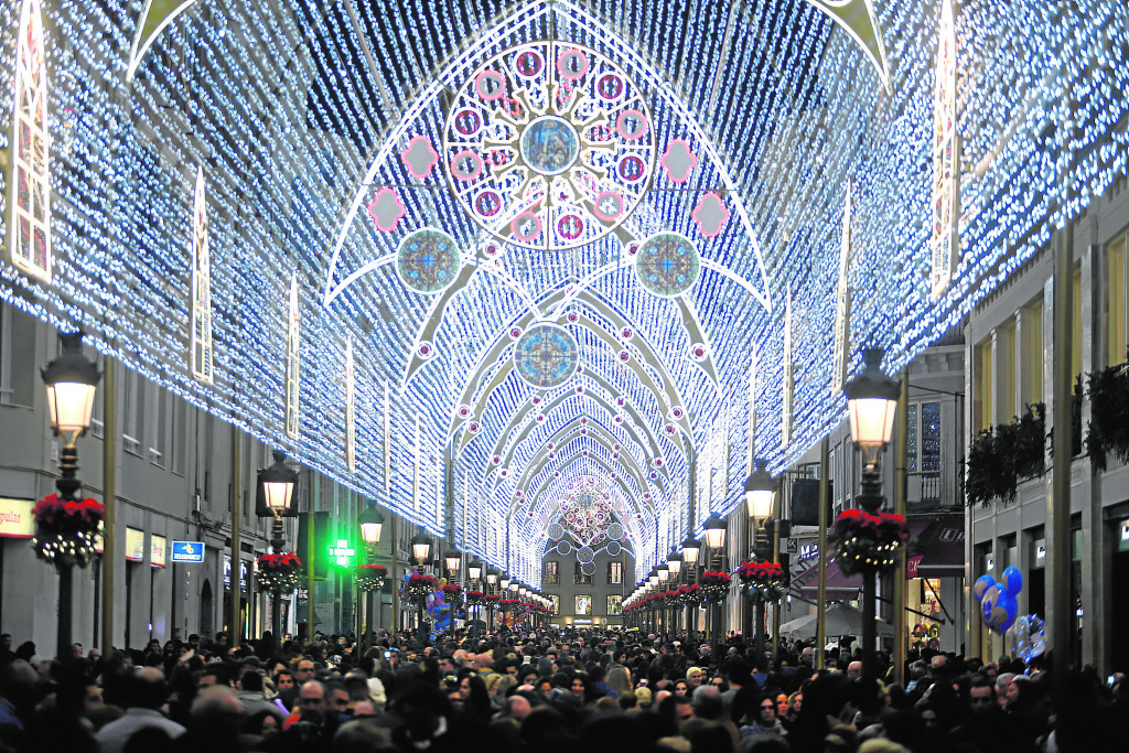 Ciudades que iluminan la Navidad 4