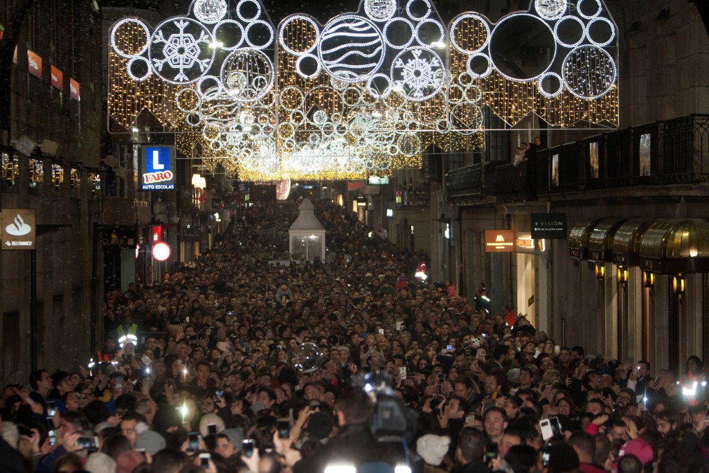 Ciudades que iluminan la Navidad 6