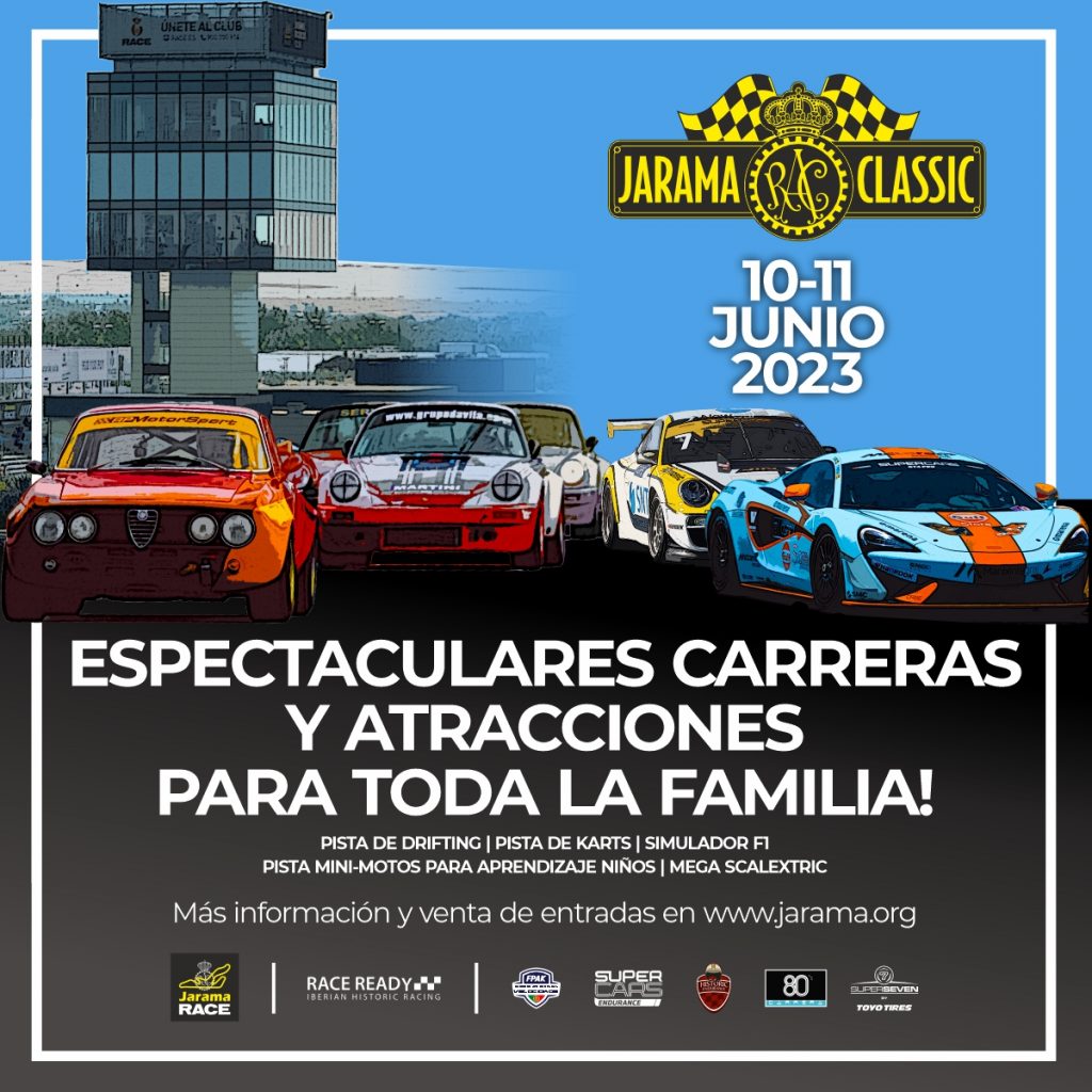 Clásicos en el Circuito de Madrid Jarama-RACE 1