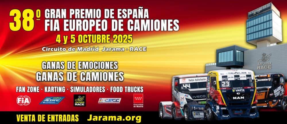 Ganas de camiones en el Circuito de Madrid Jarama-RACE