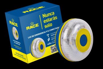 La luz de emergencia V16, con el RACE