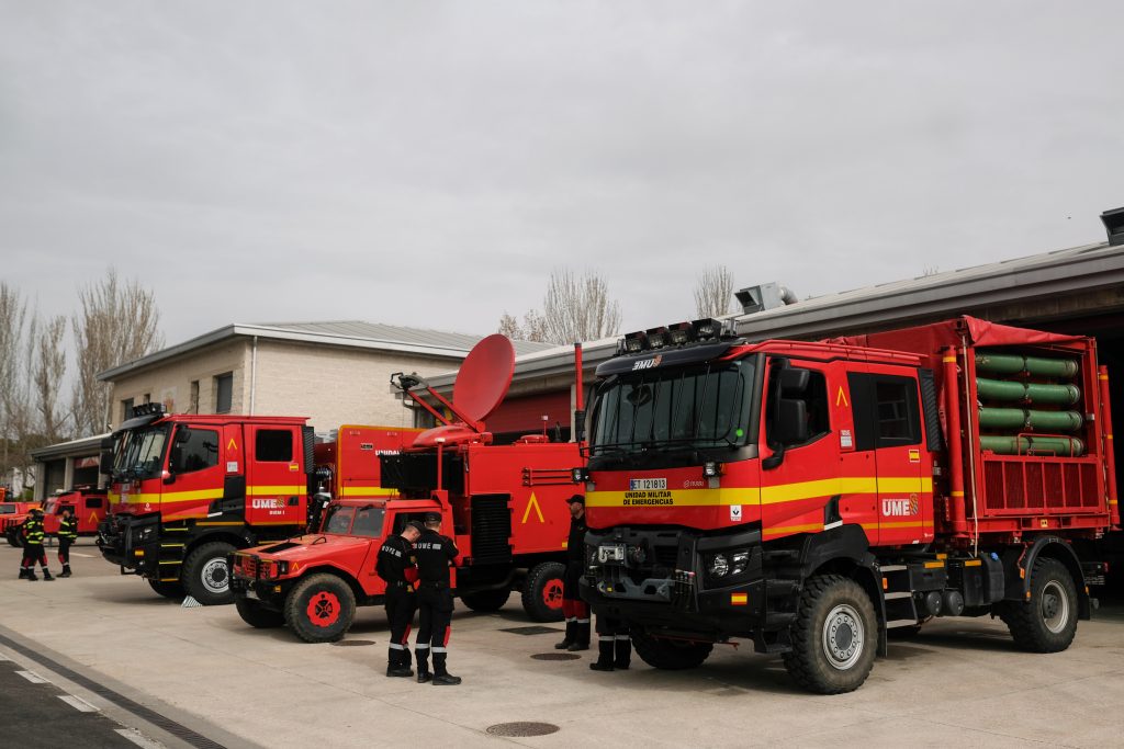 Los vehículos de la UME: La flota que combate las catástrofes 1