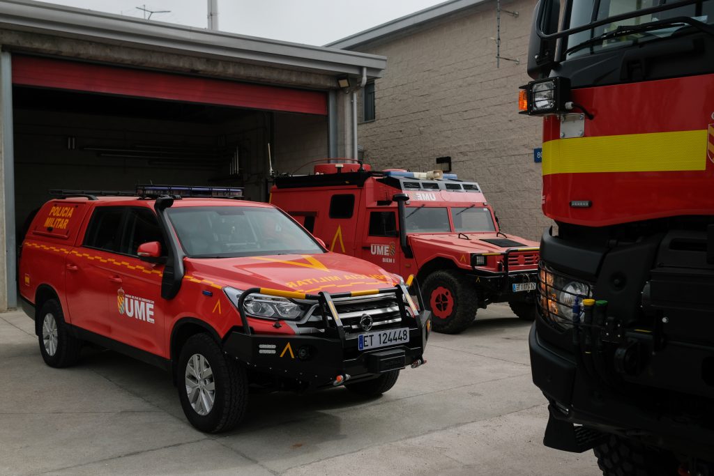 Los vehículos de la UME: La flota que combate las catástrofes 5