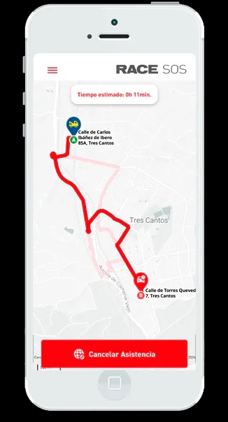 RACE actualiza su App RACE SOS 2