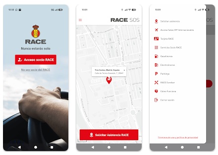RACE actualiza su App RACE SOS