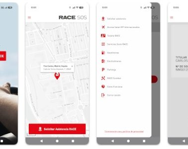 Cuando surge un imprevisto en carretera, APP RACE SOS