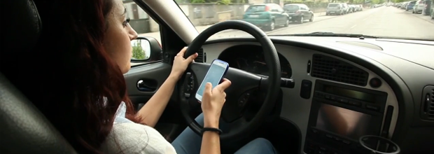 Uso móvil durante conducción