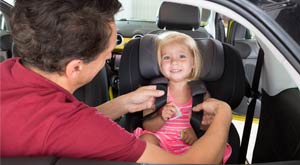 Seguridad infantil en el vehículo SRI