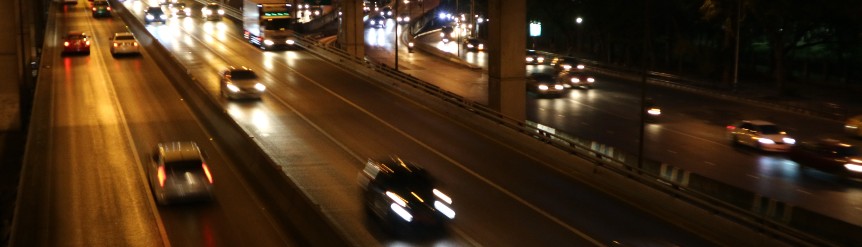 Conducir de noche