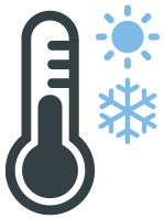 La temperatura exterior influye en el rendimiento