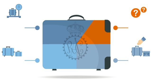 Criterio de colocar equipaje
