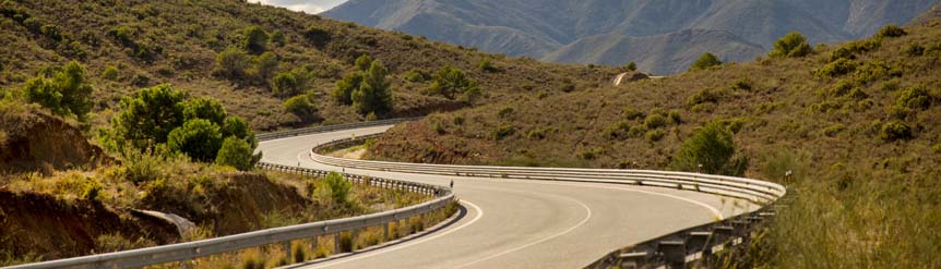 perfil carretera de riesgo