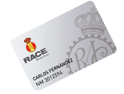 Tarjeta RACE Motoristas