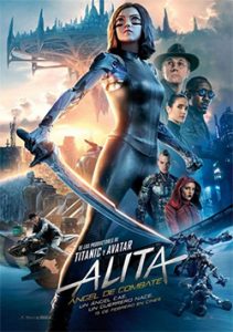 Alita ángel de combate en Autocine Madrid RACE