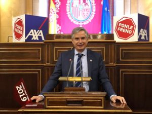 Carmelo Sanz en el Senado