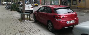 Tipos matrícula coche