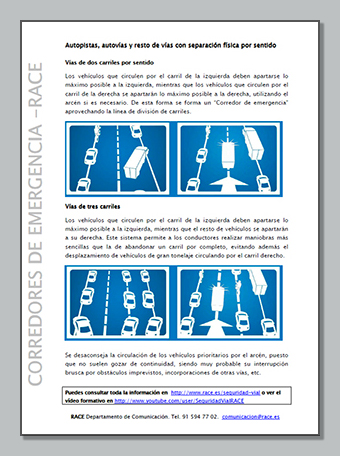 Corredores de emergencia