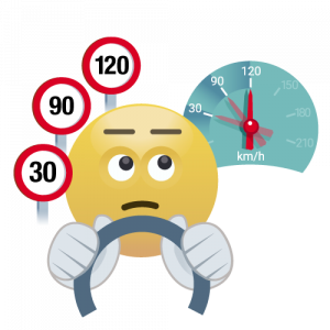 Emoji velocidad adecuada