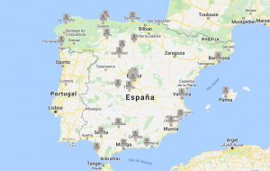 Mapa centros médicos