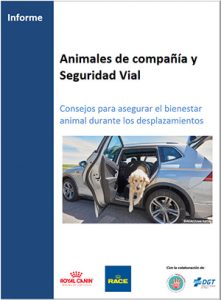 Animales de compañía y seguridad vial