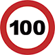 100 velocidad