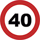 40 velocidad