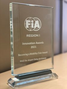 Premio Innovation Awards 2021 RACE