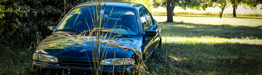 Coche abandonado