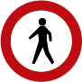 Señal paso de peatones