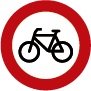 Señal entrada prohibida a ciclos