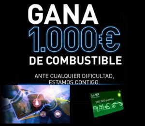 Gana 1.000€ de combustible