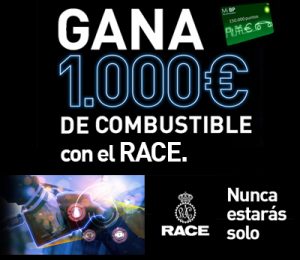 Sorteo gana 1.000€ de combustible