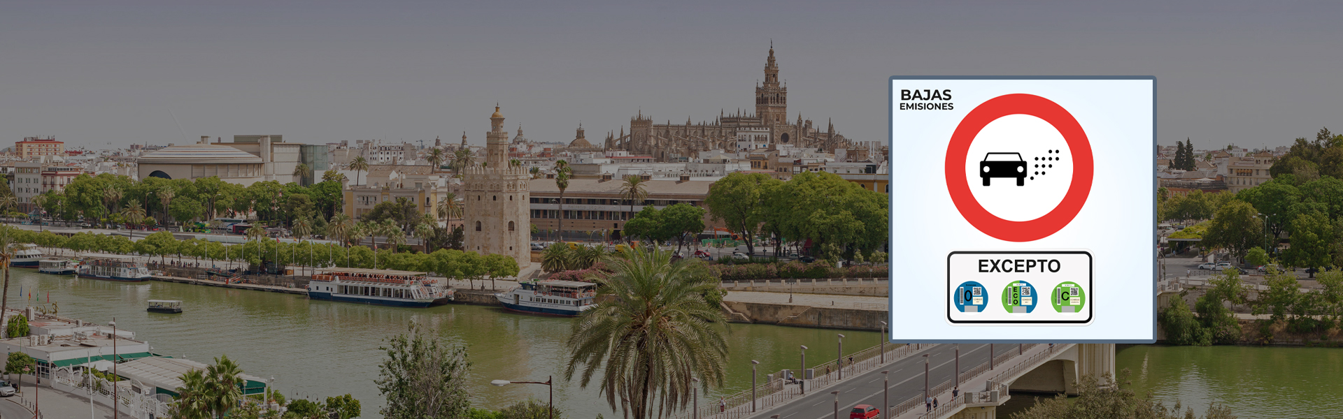 Zonas de bajas emisiones de Sevilla