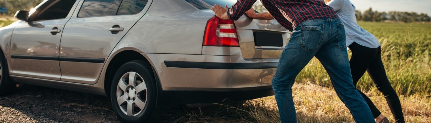 Multa por quedarse sin gasolina