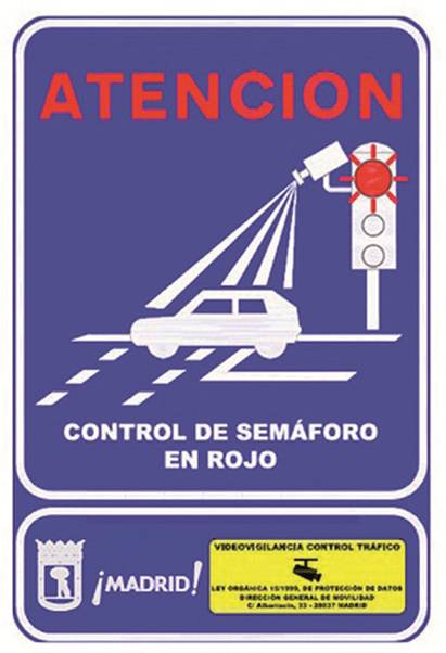 Señal foto rojo