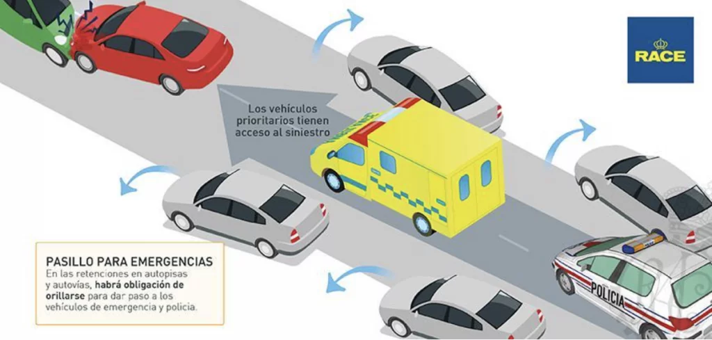 carril de emergencia