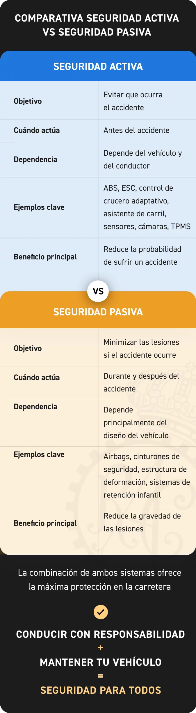 seguridad activa y pasiva