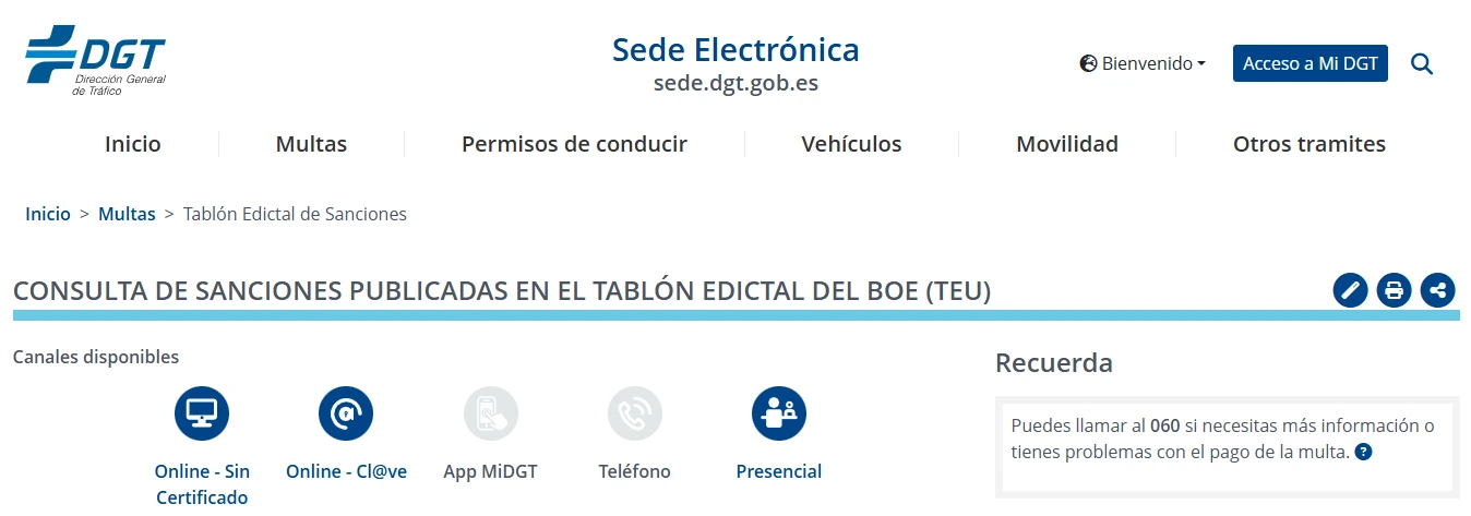 como saber si me han multado un radar