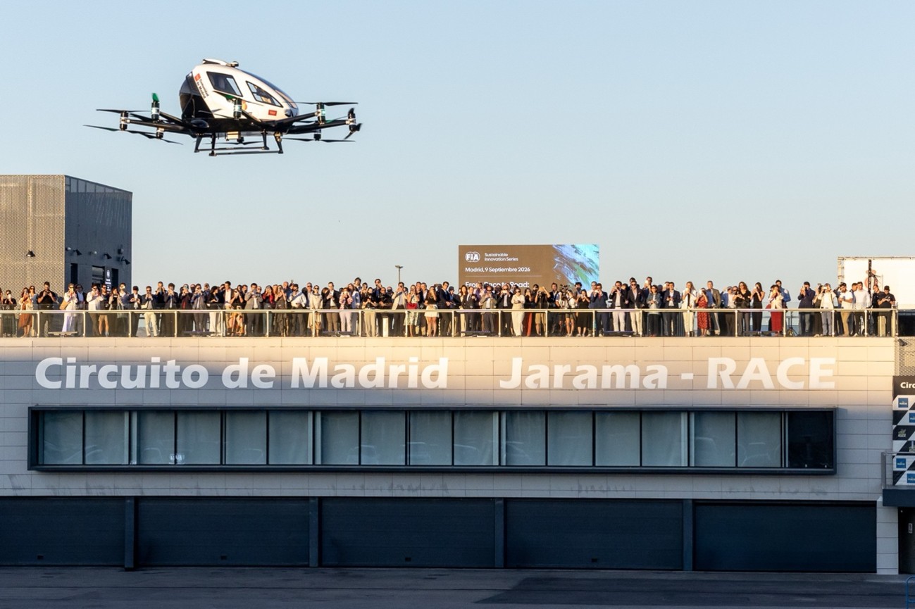 Drones en el Circuito de Madrid Jarama-RACE