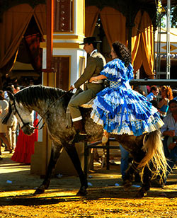 Feria del caballo en Jerez